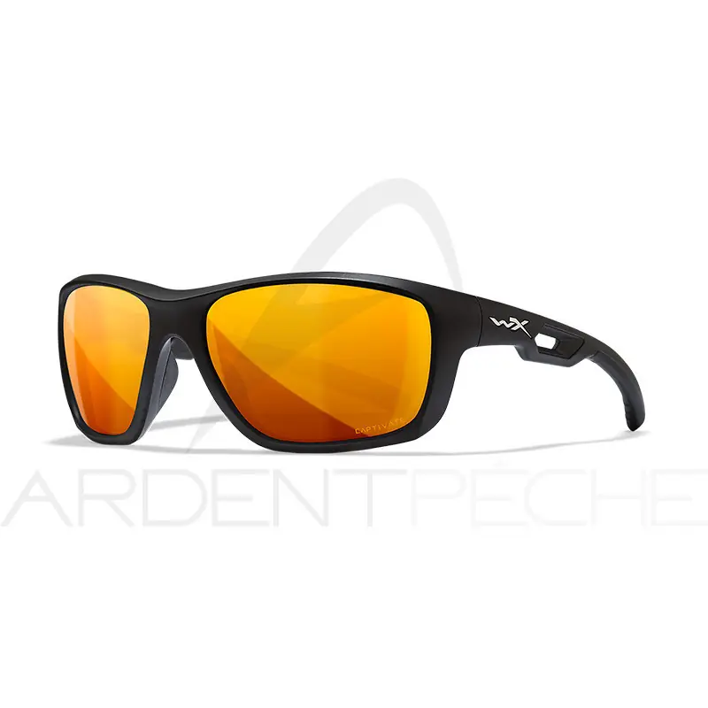 Commander Maintenant Lunettes polarisantes WILEY X Aspect captivate Bronze mirror Matte black frame