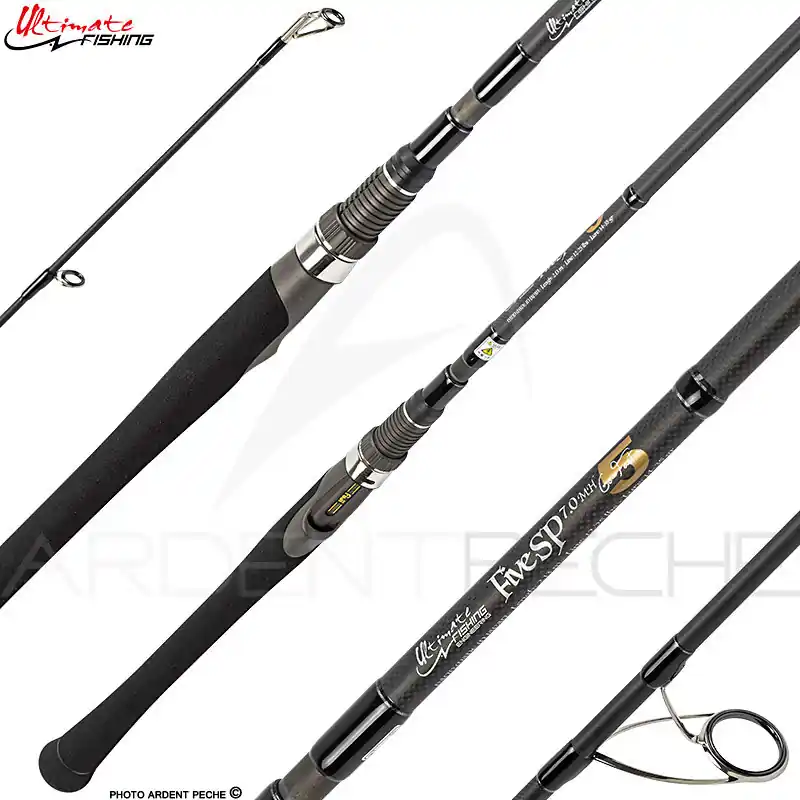 Canne spinning ULTIMATE FISHING Five spin 7.0 MH Go Fast Nouveauté