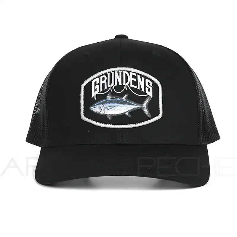 Casquette GRUNDENS Bluefin trucker Solid black Must-Have