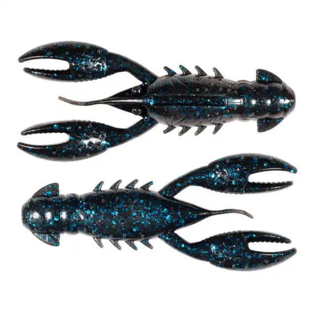Leurre souple Z-Man Pro Craw Z 88,9 mm Noir Bleu Flocon Meilleur Choix