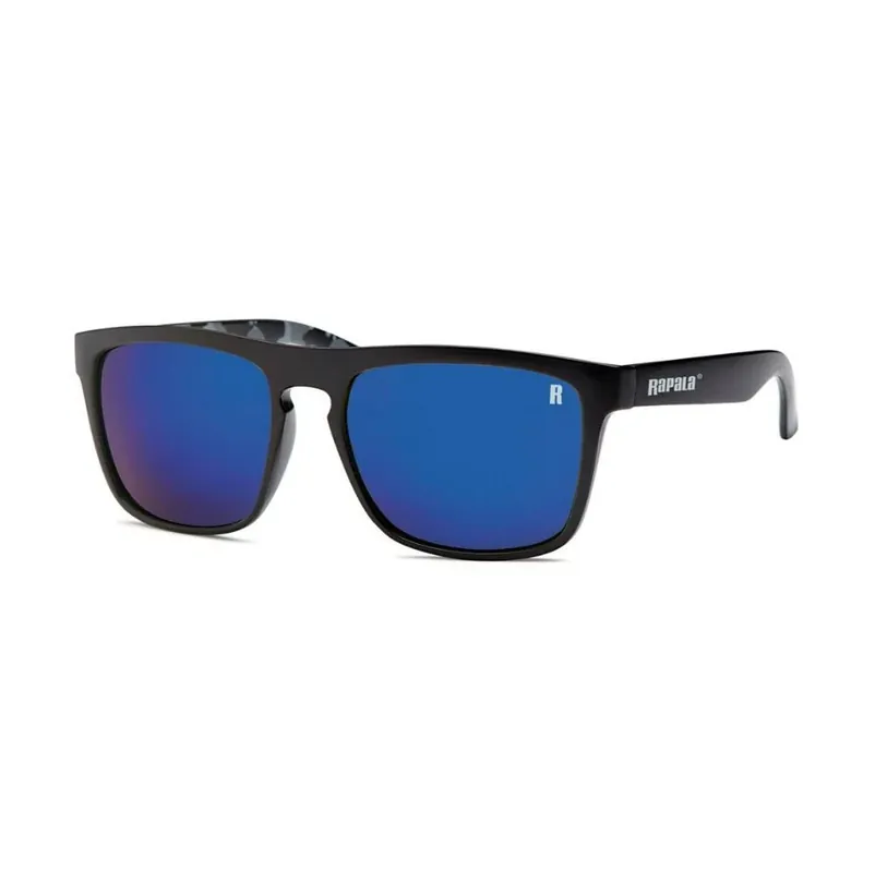 Soldes Lunettes Polarisantes Rapala Or Noir Camo et Bleu