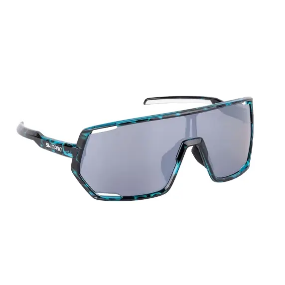 Lunettes Polarisantes Shimano Lesath Écaille bleue et argentée Jusqu'à Épuisement Des Stocks