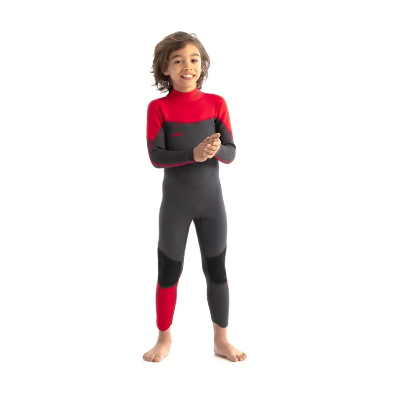 Promotion Saisonnière Combinaison enfants Jobe Boston 3/2 Back Zip Rouge
