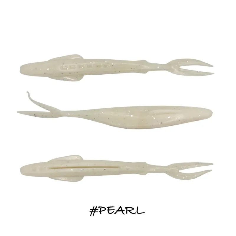 Satisfait Ou Remboursé Leurre souple Iberican Lures Poisson Flèche 100mm Pearl