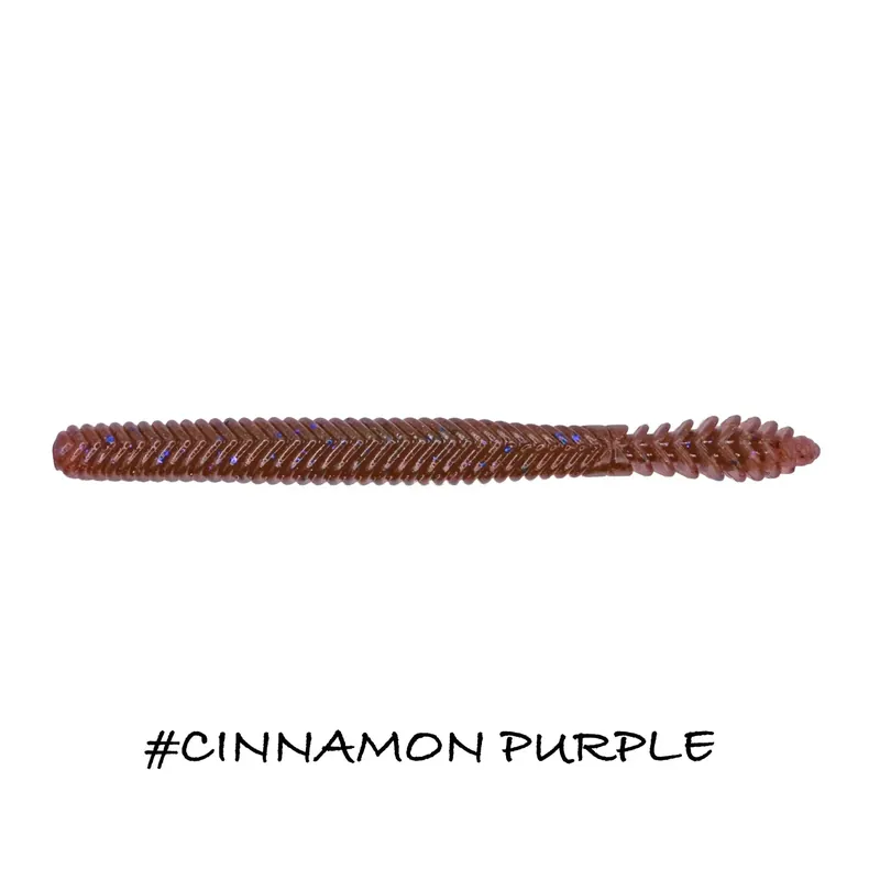 Leurre souple Iberican Lures Vis sans fin 127mm Cinnamon Purple Bon Plan