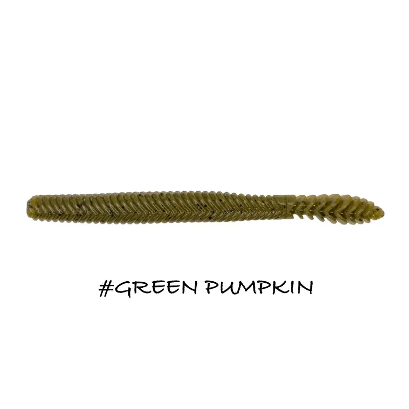 Leurre souple Iberican Lures Vis sans fin 127mm Green Pumpkin Produit De Marque