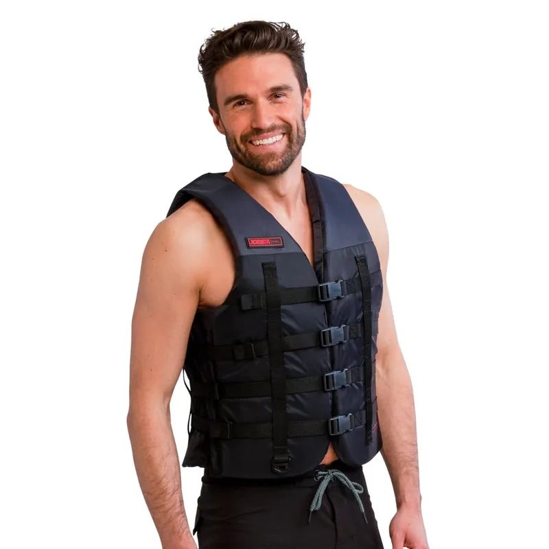 Produit De Marque Gilet de flottaison unisexe nylon Jobe Dual Noir