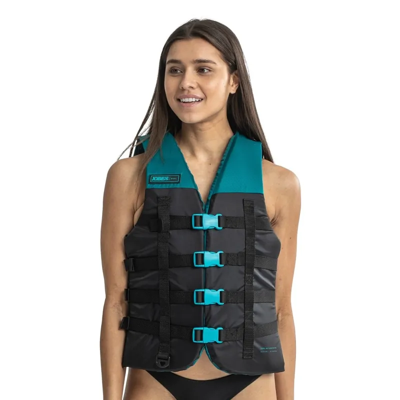 Produit De Marque Gilet de flottaison unisexe nylon Jobe Dual Sarcelle