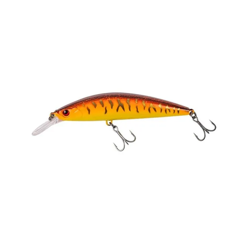 Jerkbait Zebco Demonic Minnow 105mm Browntiger Certifié