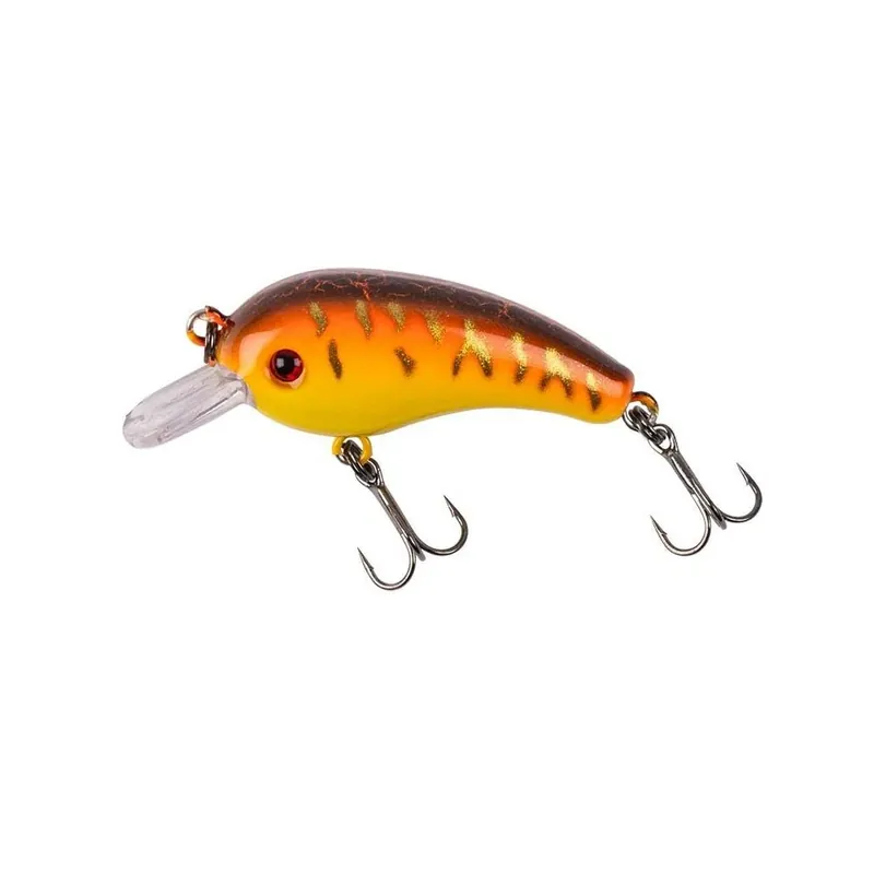 Crankbait Zebco Demonic Crank 65mm Browntiger Usine Directe