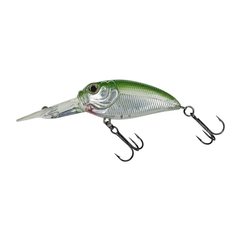 Nouvelle Collection Crankbait Molix Sculpo DR Rattlin‘ 55 mm Argent Ghost vert