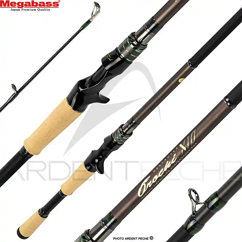Canne casting MEGABASS Orochi X10 F7 71 XT Swamp survivor Commander Maintenant