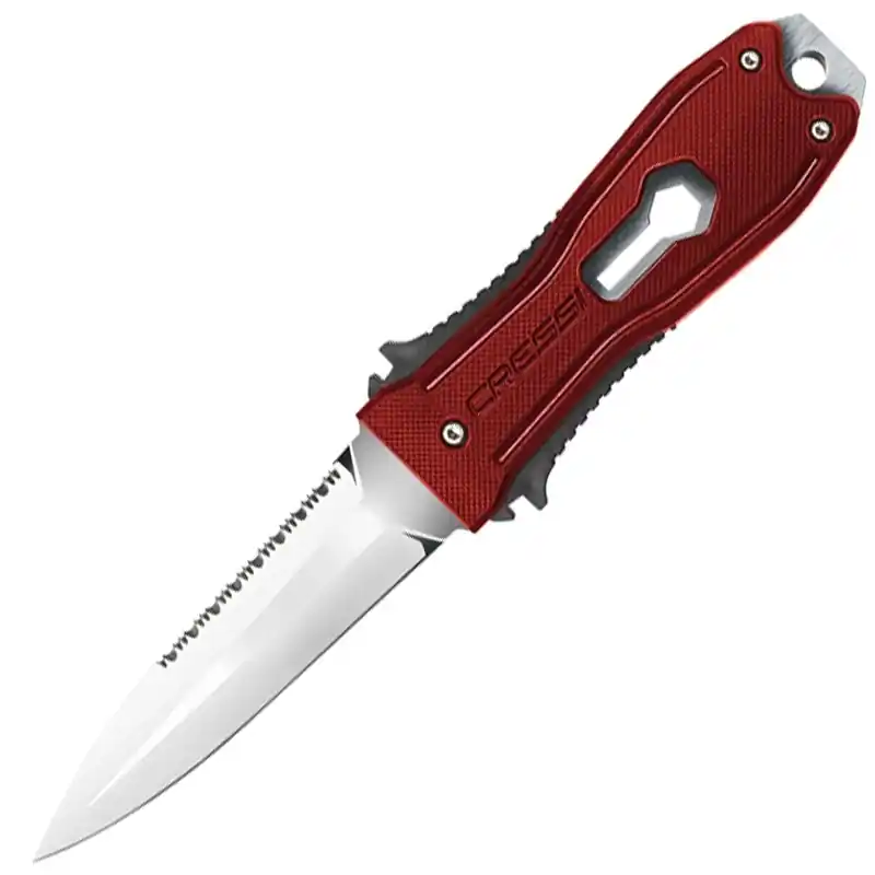 Couteau Cressi Lizard Rouge Bon Plan