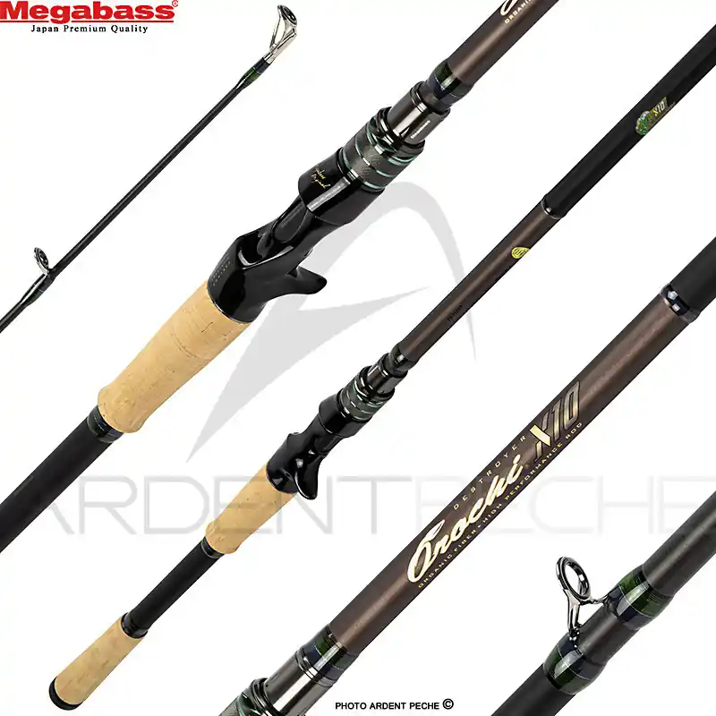 Vente Flash Canne casting MEGABASS Orochi X10 F9 710 XT Anaconda