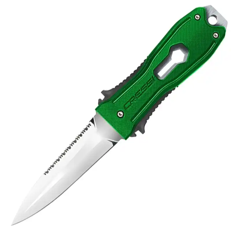 Couteau Cressi Lizard Vert Commander Vite