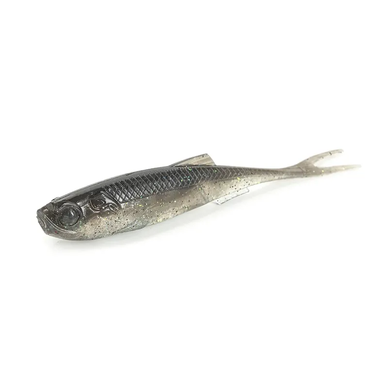 Vente Directe Leurre souple Molix RT Fork Flex Fumée électrique 100 mm Shad