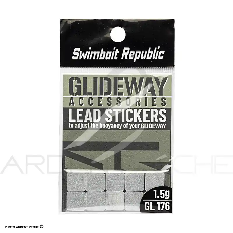 Bon Marché Lest autocollant SWIMBAIT REPUBLIC Lead sticker