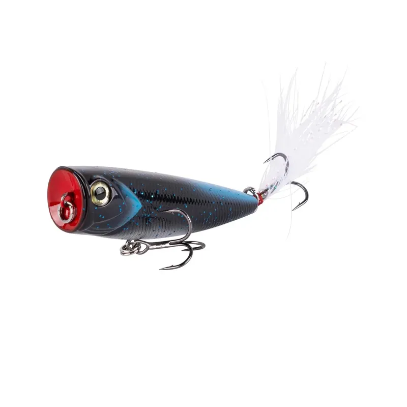 Certifié Popper Shimano Yasei Pure Pop F 80 mm Noir Bleu