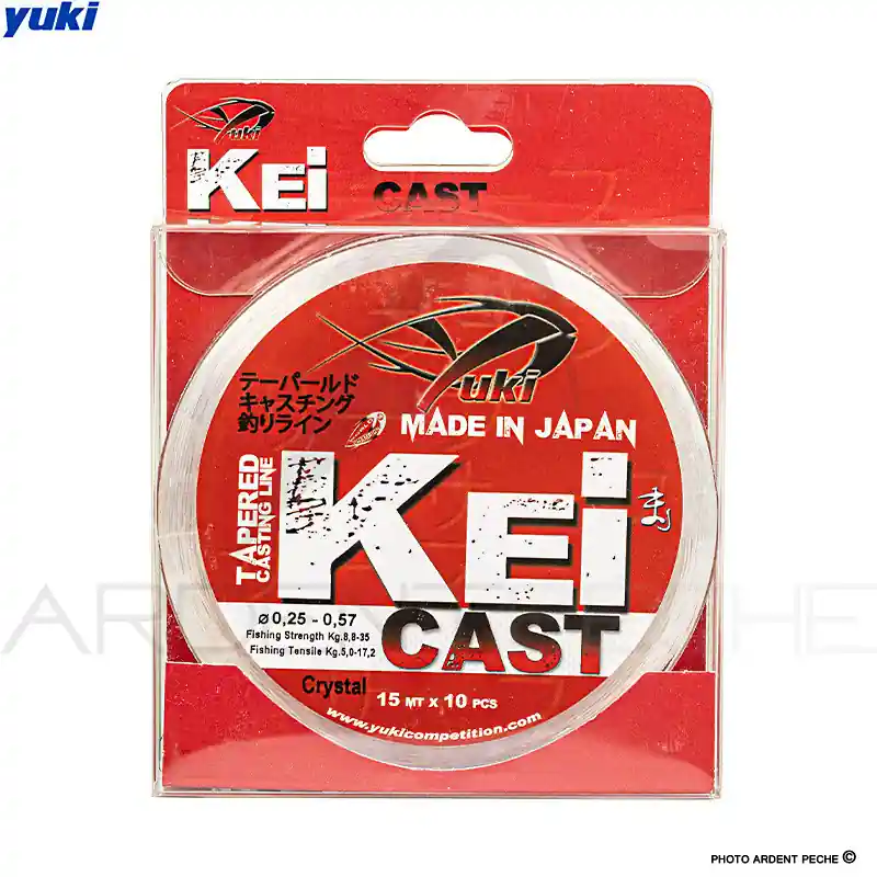 Expédié Aujourd'hui Bas de ligne arraché YUKI Kei cast clear 15m