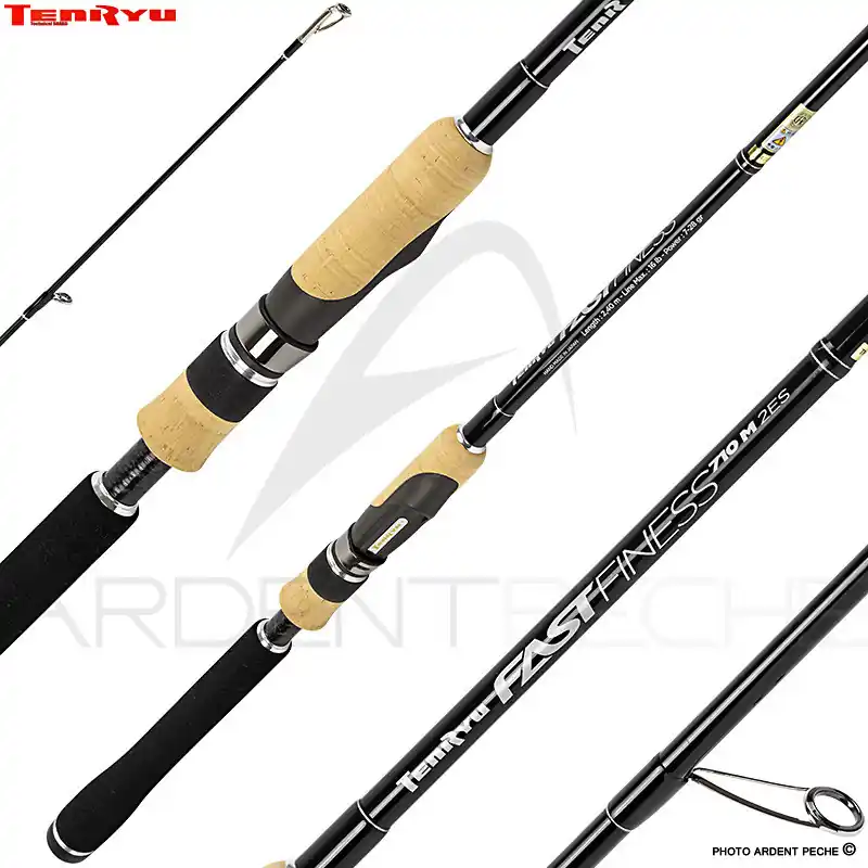 Canne spinning TENRYU Fast finess 710 M 2ES Bon Marché