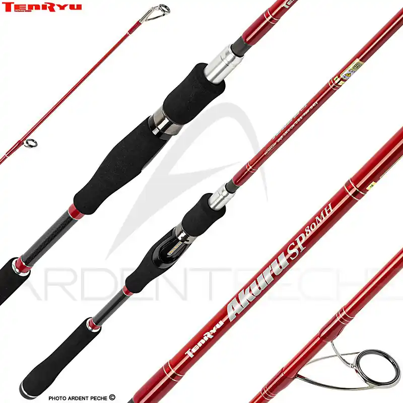 Marque Canne spinning TENRYU Akuru SP 80 MH