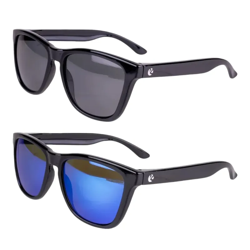 Meilleur Prix Lunettes Polarisantes Polarized Classic Glasses Grey/Ice Blue Zeck