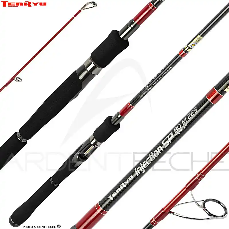Canne spinning TENRYU Injection SP 80 M 2ES Minnow Offre Limitée