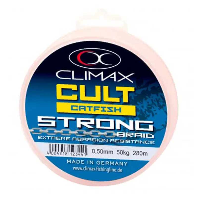 Tresse Climax Cult Catfish Strong 60kg 0.60mm Braun (Marron) Top Vente