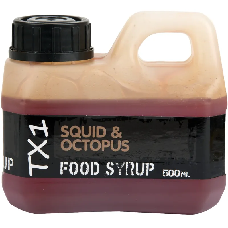 Dip TX1 Food Syrup Attractant Squid & Octopus 500ml Shimano Pas Cher