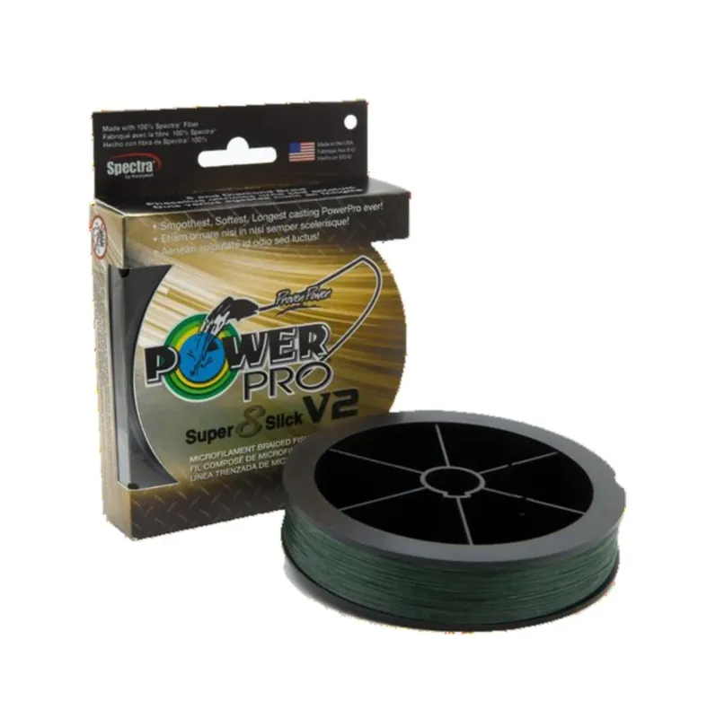 Certifié Tresse 8 Slick V2 275m Power Pro Shimano