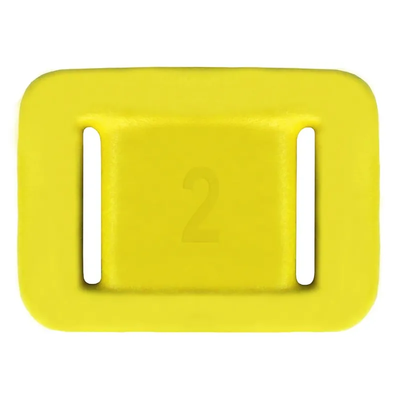 Plomb de ceinture Sublest plastifié Jaune 2 Kg Promotion Saisonnière
