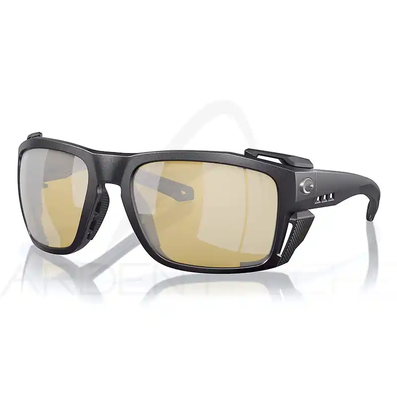 Lunettes polarisantes COSTA DEL MAR King tide 8 Black Silver sunrise mirror 580G Jusqu'à Épuisement Des Stocks