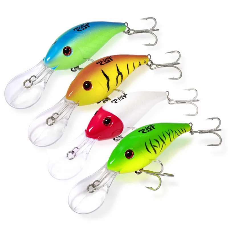 Crankbait Cranker 50gr 16cm Black Cat Nouvel Arrivage