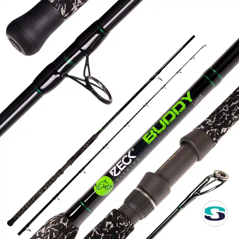 Canne Spinning Buddy Long 3,20m 300gr Zeck Réduction