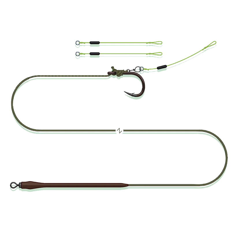 Bas De Ligne Quick Change Pellet Rig MadCat Prix Bas