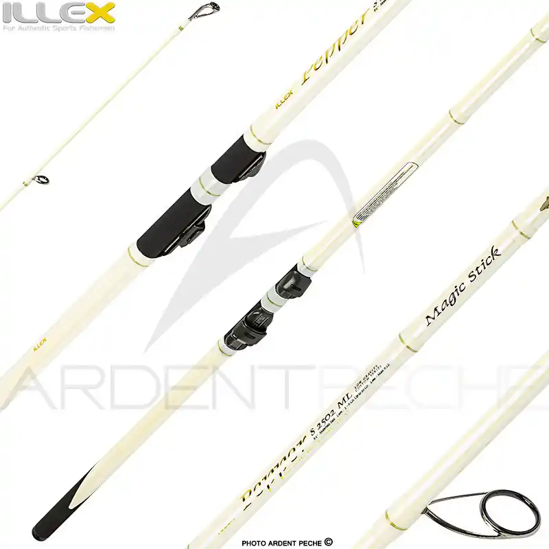 Canne spinning ILLEX Pepper X5 S 2502 ML Magic stick Meilleur Choix