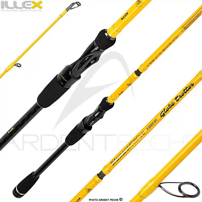 Canne spinning ILLEX Element rider X5 S 2154 MH Globe trotter Marque