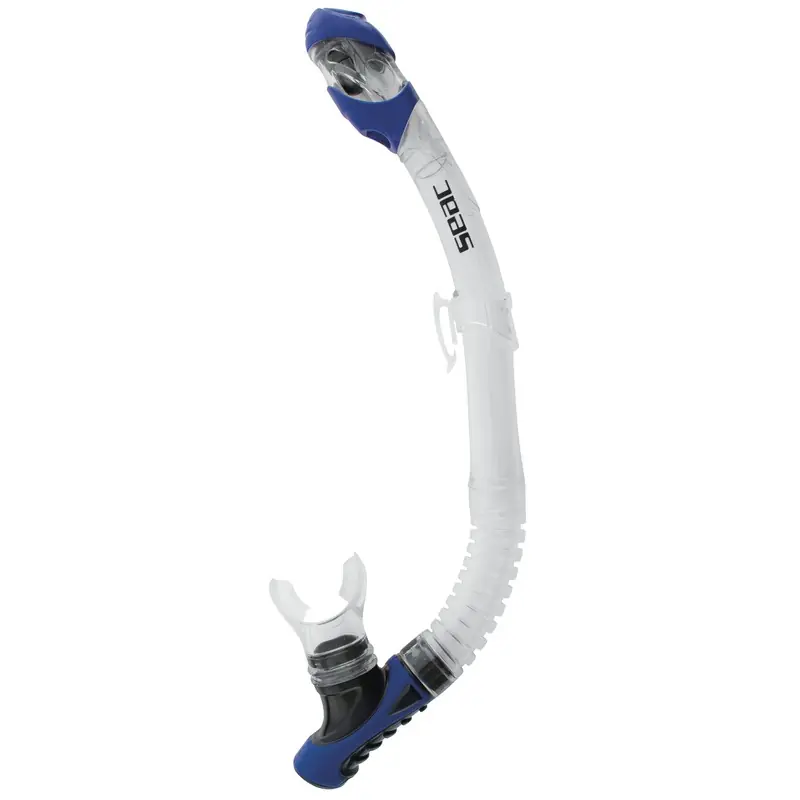 Expédié Aujourd'hui Tuba Seac Sub Reverse Dry Clear/Bleu