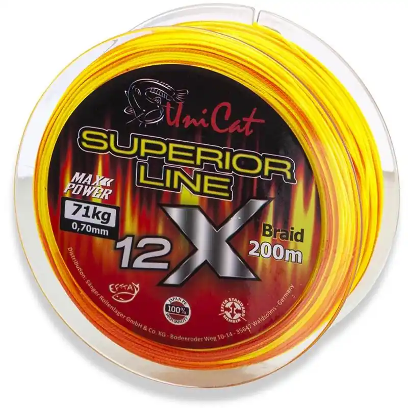 Tresse Superior Line 12X 400m Unicat Réduction