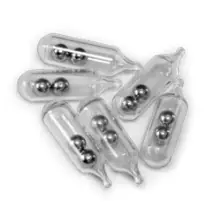 Glass Rattle 6mm 6pcs Black Cat (Nouveauté 2026) Populaire