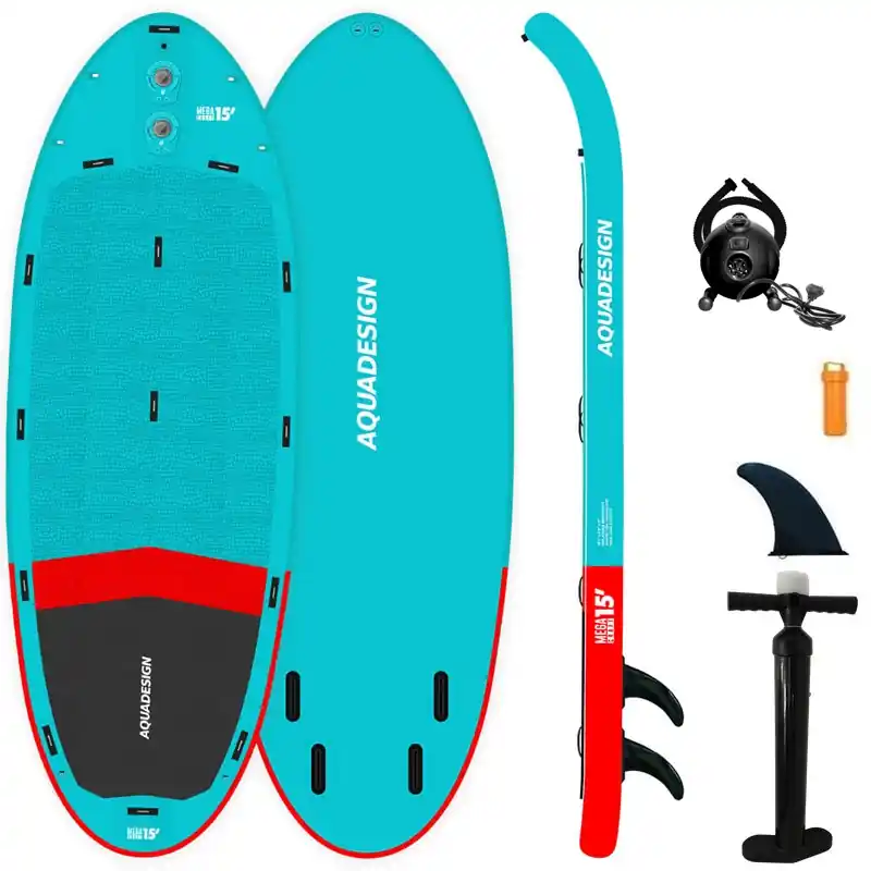Livraison Express Paddle Géant Gonflable Aqua Design Megacraft 15.1 Bleu