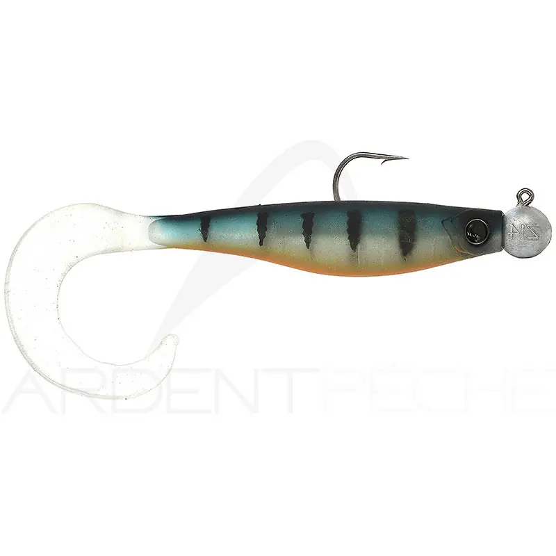 Leurre souple HYPERLASTICS Curlyminn round jig head 6 14g Jusqu&rsquo;à Épuisement Des Stocks