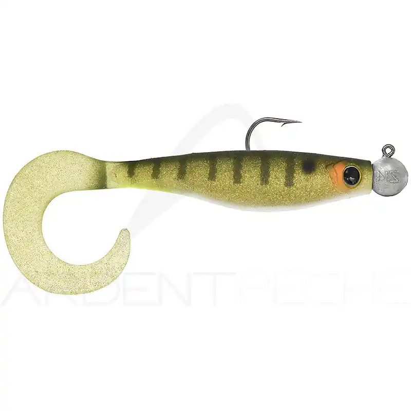 Leurre souple HYPERLASTICS Curlyminn round jig head 6 21g Offre Du Jour