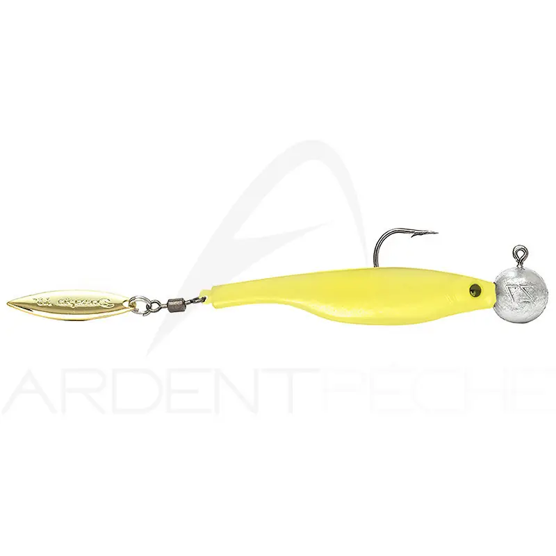 Leurre souple HYPERLASTICS Dartspin round jig head 3.5 7g Prix Cassé