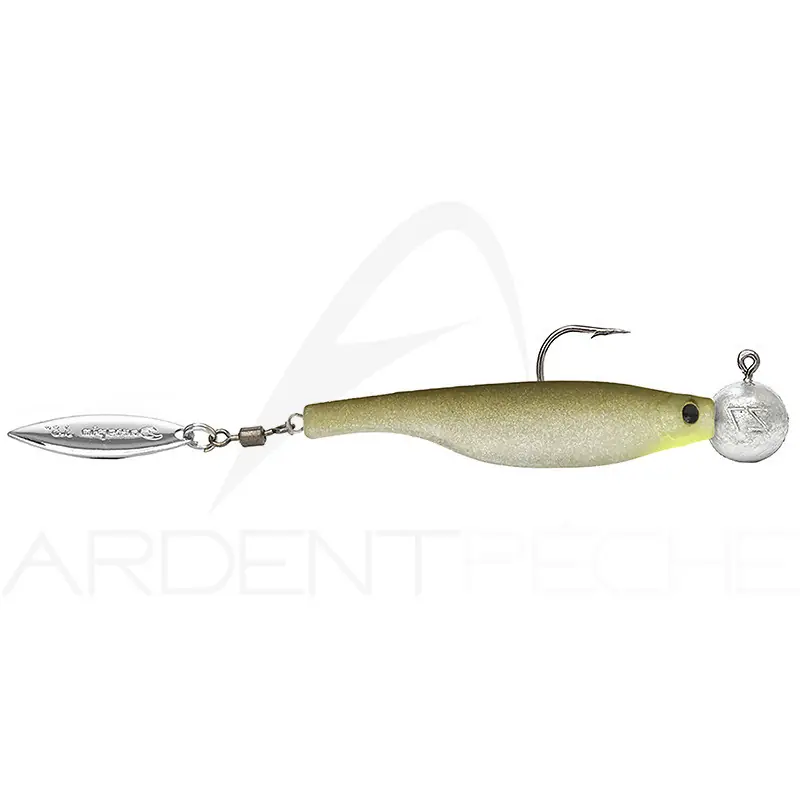 Leurre souple HYPERLASTICS Dartspin round jig head 5.5 10g Remise