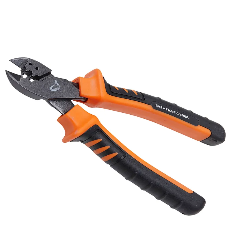Pas Cher Pince Coupante & Sleeve MP Cut & Crimp Pliers 16cm Savage Gear