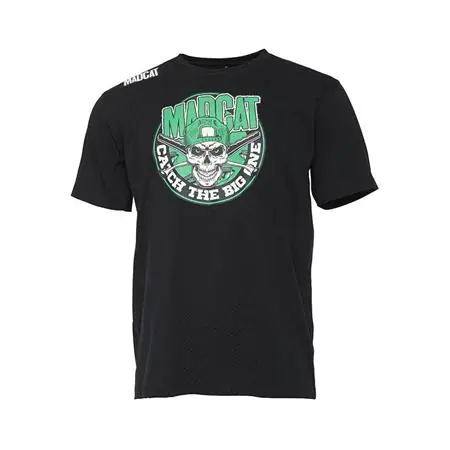 Quantité Limitée Tee Shirt Manches Courtes Homme Skull T-Shirt M à XXL Madcat