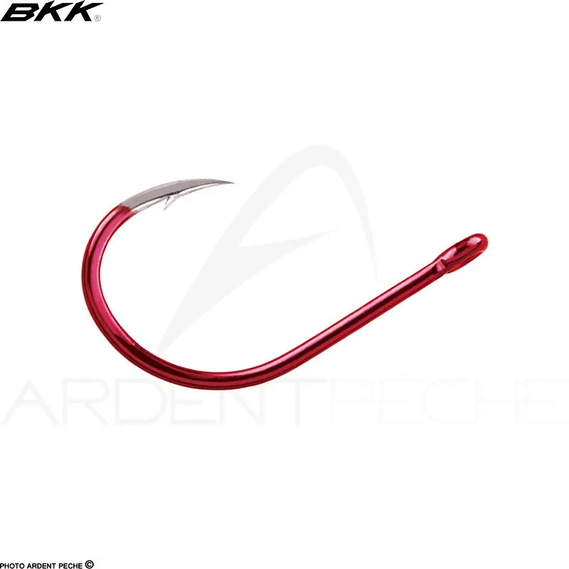 Bon Marché Hameçon simple BKK Red octopus beak straight eye