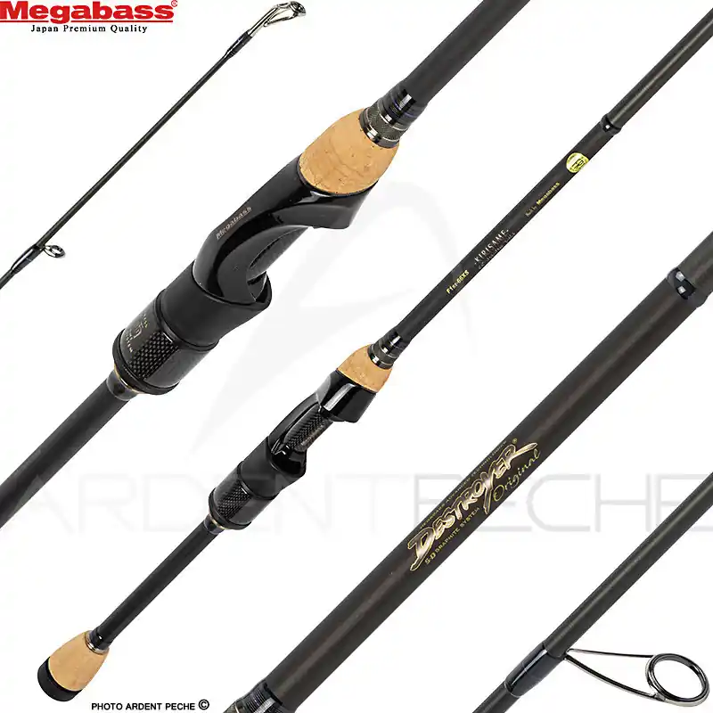Promotion Saisonnière Canne spinning MEGABASS Destroyer P5 F1 ST 66 XS Kirisame