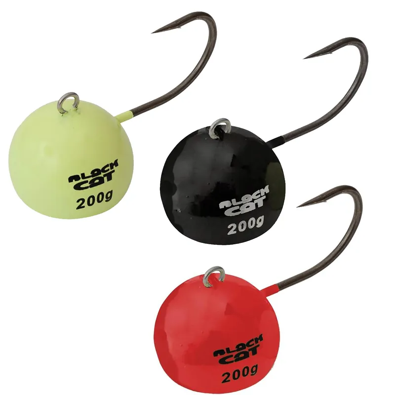 Solde Tête Plombée Fire-Ball 6/0 200gr Black Cat